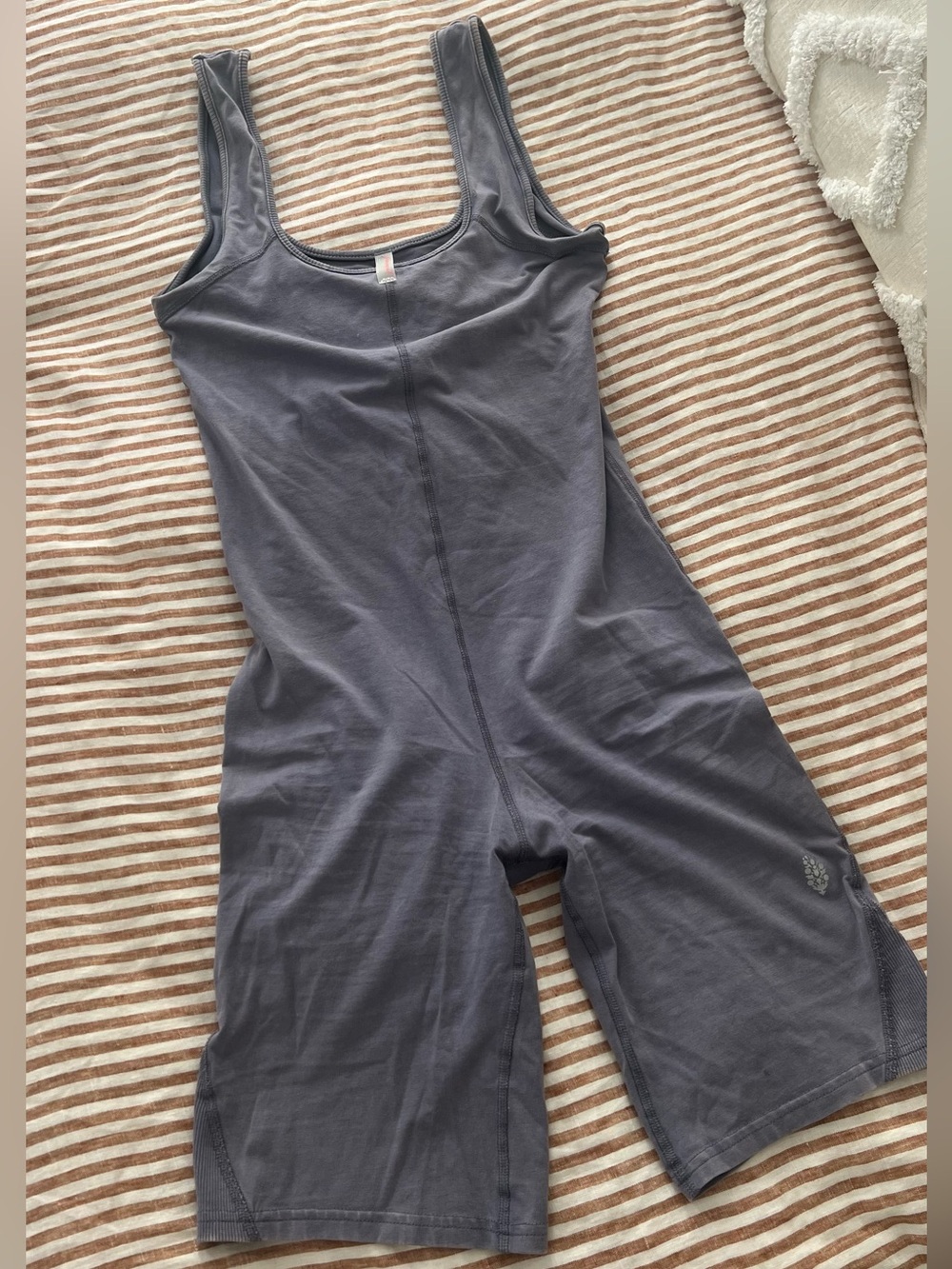 Free People Movement Bodysuit- Super Cute n Comfy Sz XS Dusty Lavender
